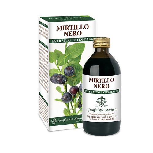 MIRTILLO NERO ESTR INTEGR200ML