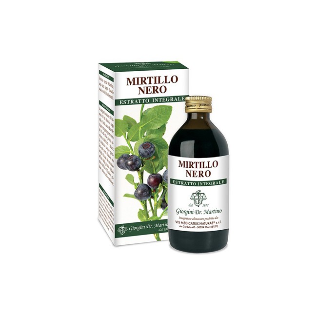 MIRTILLO NERO ESTR INTEGR200ML