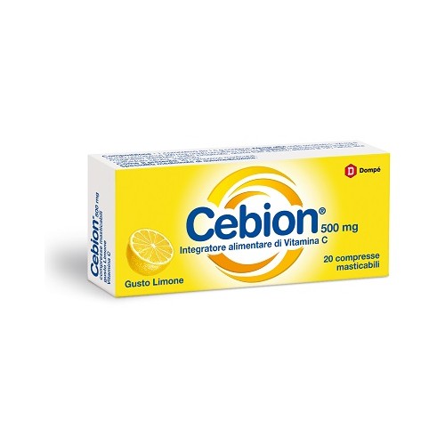 CEBION MAST LIMONE VIT C 20CPR