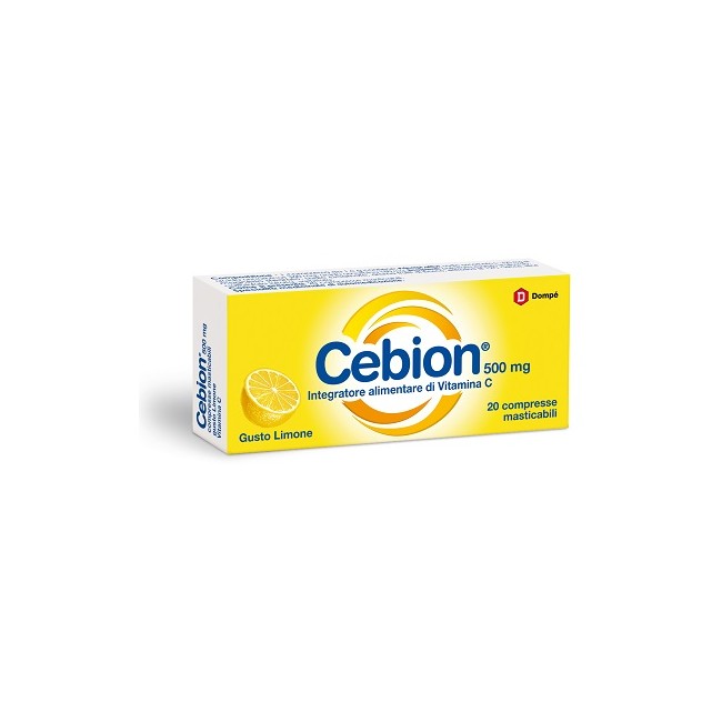 CEBION MAST LIMONE VIT C 20CPR