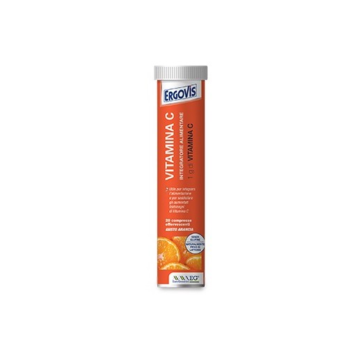 ERGOVIS VIT C 1000MG 20CPR EFF