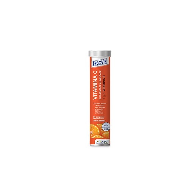 ERGOVIS VIT C 1000MG 20CPR EFF