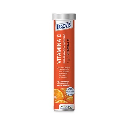 ERGOVIS VIT C 1000MG 20CPR EFF