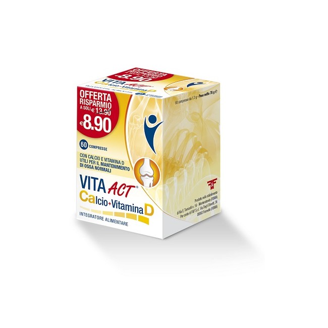 CALCIO+VITAMINA D ACT 60CPR