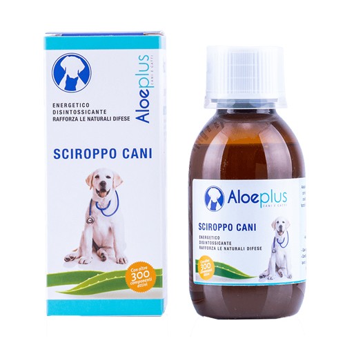 ALOEPLUS SCIROPPO 250ML CANI M