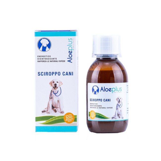 ALOEPLUS SCIROPPO 250ML CANI M