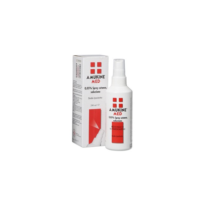 AMUKINE MED%SPR CUT 200ML0,05%
