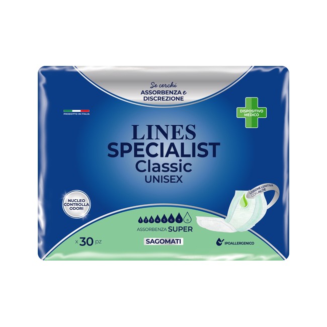 LINES CLAS SAGOMATO SUPER 30PZ