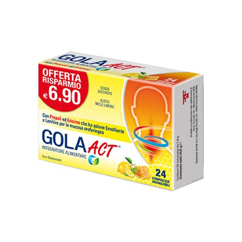 GOLA ACT MIELE LIMONE 24CPR