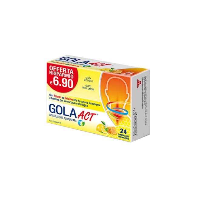 GOLA ACT MIELE LIMONE 24CPR