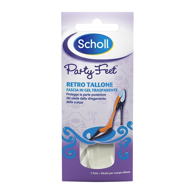 SCHOLL PARTY FEET GEL ACT R/TA