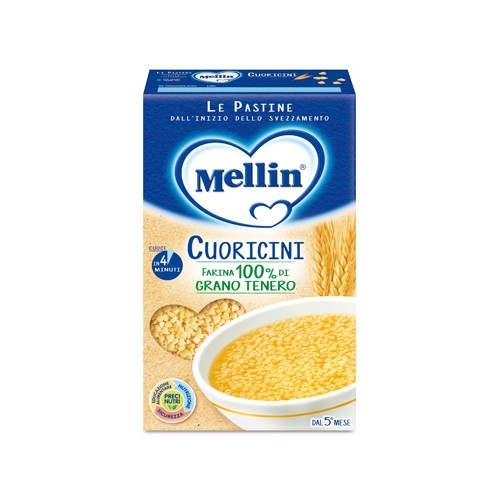 MELLIN PASTA CUORICINI 320G