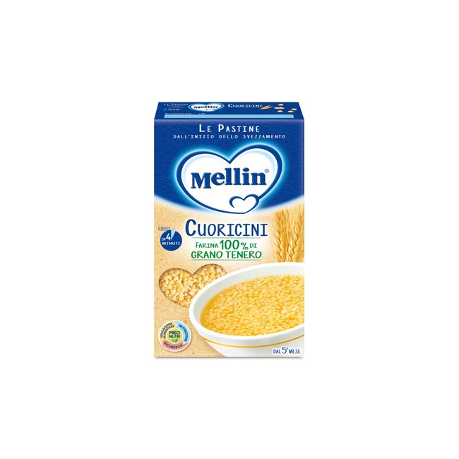 MELLIN PASTA CUORICINI 320G