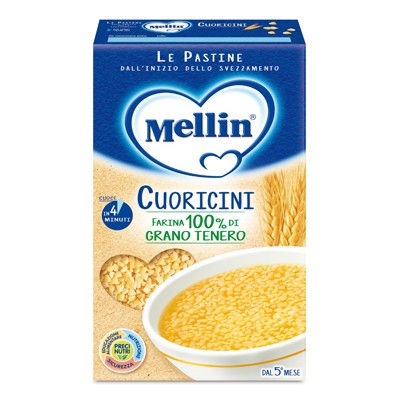 MELLIN PASTA CUORICINI 320G