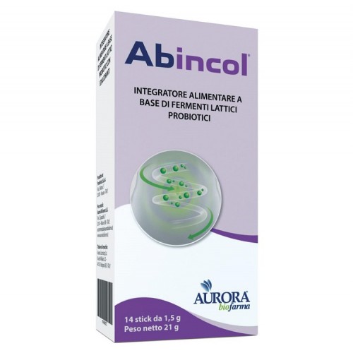 ABINCOL 14STICK OROSOLUBILI