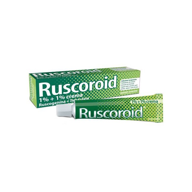 RUSCOROID%RETT CREMA 40G 1%+1%