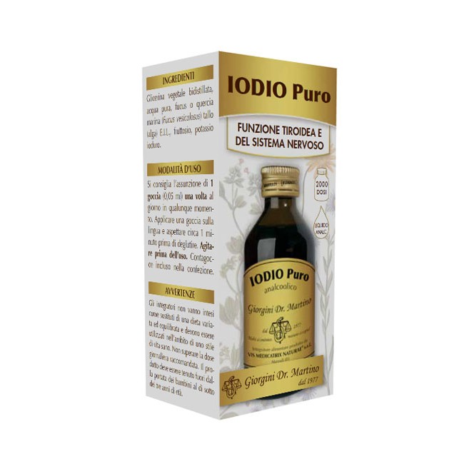 IODIO PURO ANALCOLICO 100ML