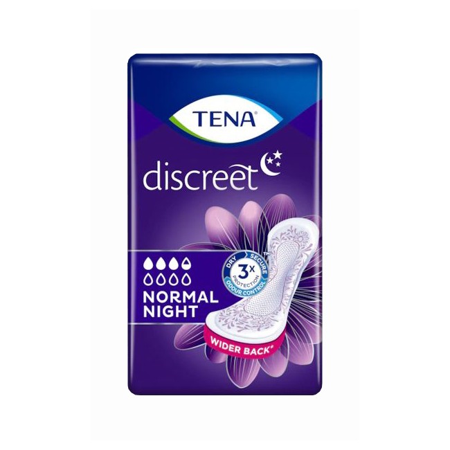 TENA DISCREET NORMAL NIGHT10PZ
