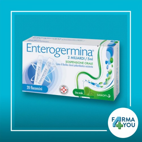 ENTEROGERMINA%OS 20FL 2MLD/5ML