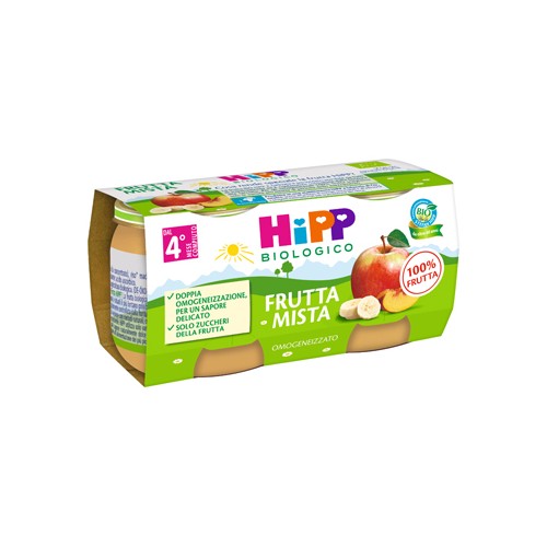 HIPP BIO OMOG FRUT MISTA 2X80G