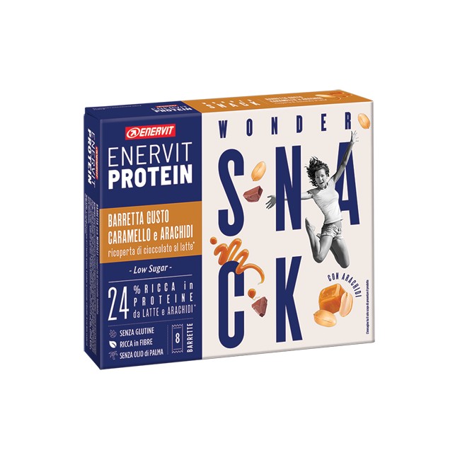 ENERVIT PROTEIN SNACK CAR 8BAR