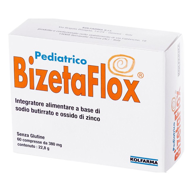 BIZETAFLOX PEDIATRICO 60CPR