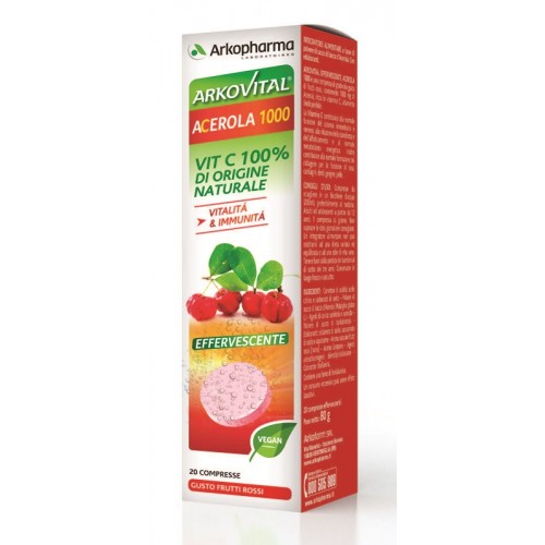 ARKOVITAL ACEROLA 1000 20CPR