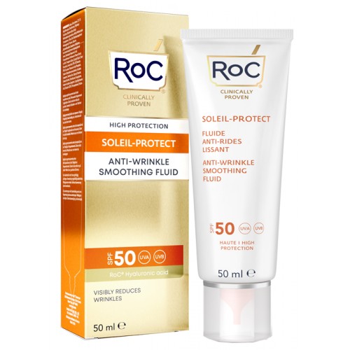 ROC FLUIDO SOL VISO 50+ ANTIR