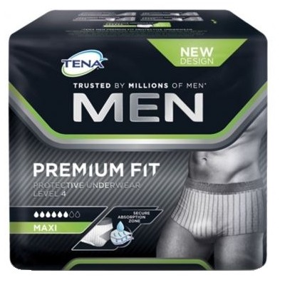 TENA MEN PREM FIT LIV 4 M 10PZ