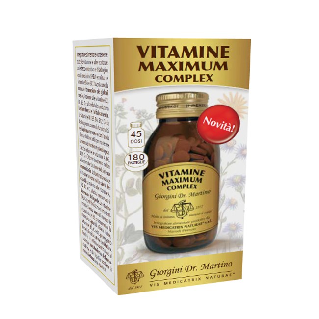 VITAMINE MAXIMUM COMPL 180PAST