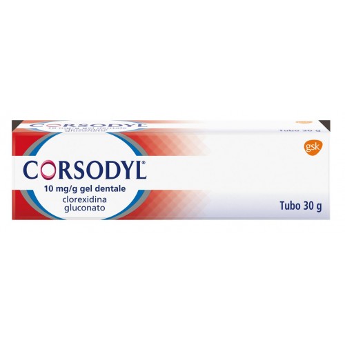 CORSODYL%GEL DENT 30G 1G/100G
