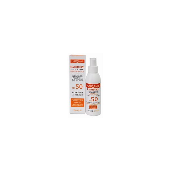 HALODERM LATTE SOL SPF50 150ML