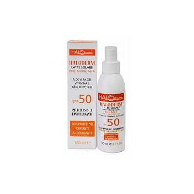 HALODERM LATTE SOL SPF50 150ML