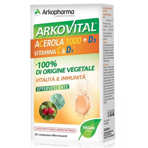 ARKOVITAL ACEROLA 1000 FA60CPR