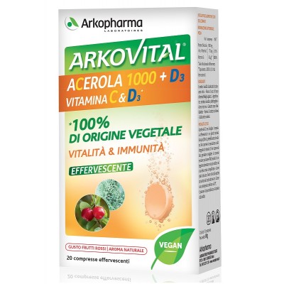ARKOVITAL ACEROLA 1000 FA60CPR