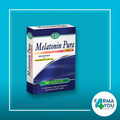 MELATONIN PURA ACTIV 30OVALETT