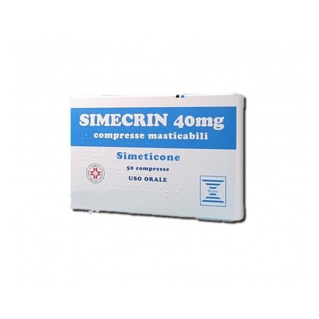 SIMECRIN%50CPR MAST 40MG