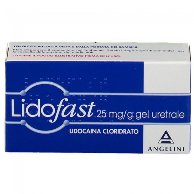 LIDOFAST%GEL URETRALE 2,5% 15G