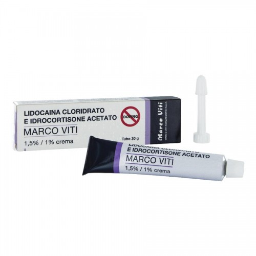 LIDOCAINA IDROCORT MV%CR 30G