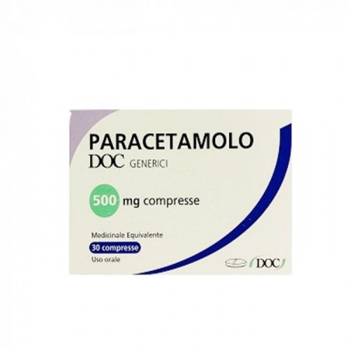 PARACETAMOLO DOC%30CPR 500MG