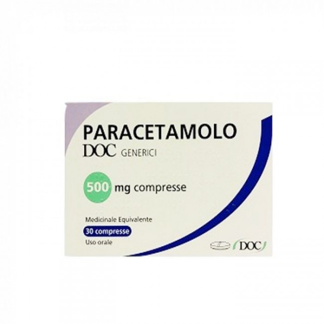 PARACETAMOLO DOC%30CPR 500MG