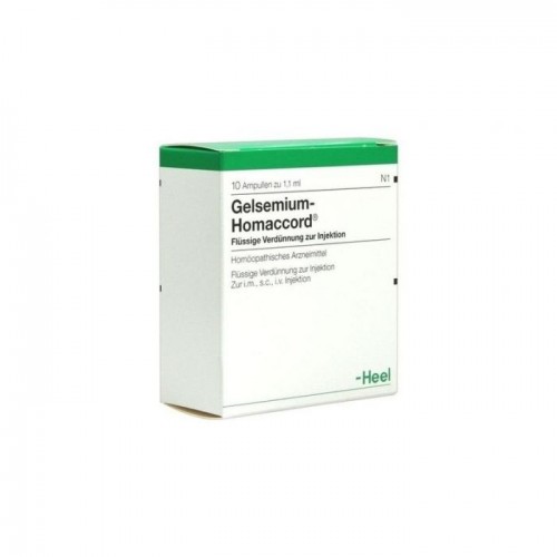 GELSEMIUM HOMAC 10F 1,1ML HEEL