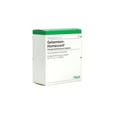 GELSEMIUM HOMAC 10F 1,1ML HEEL
