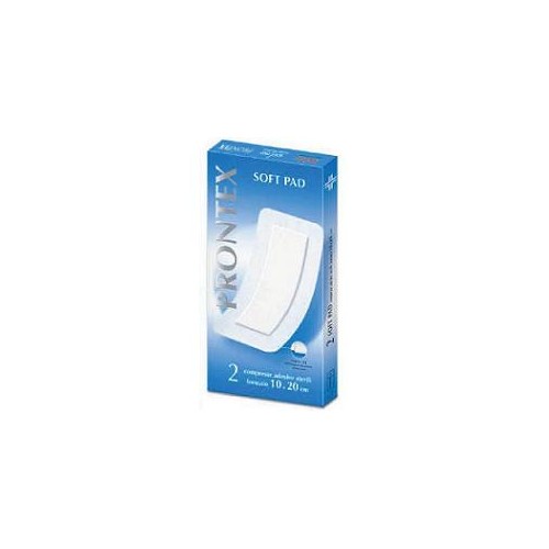 GARZA SOFT PAD 10X20CM 2PZ
