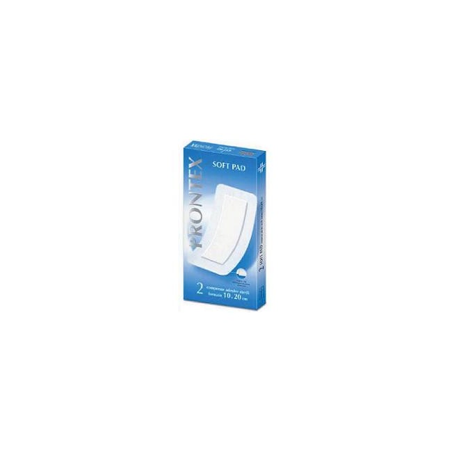 GARZA SOFT PAD 10X20CM 2PZ