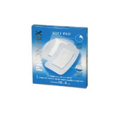 GARZA SOFT PAD 10X8CM 6PZ