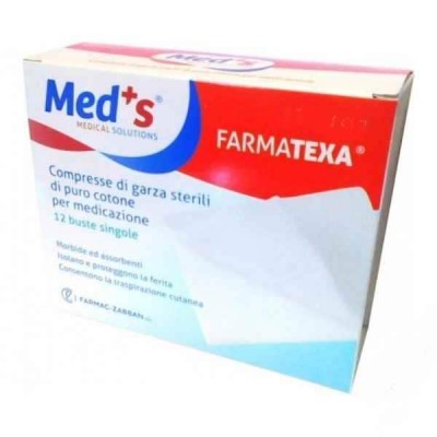 GARZA MEDS 12/12 18X40CM 12PZ