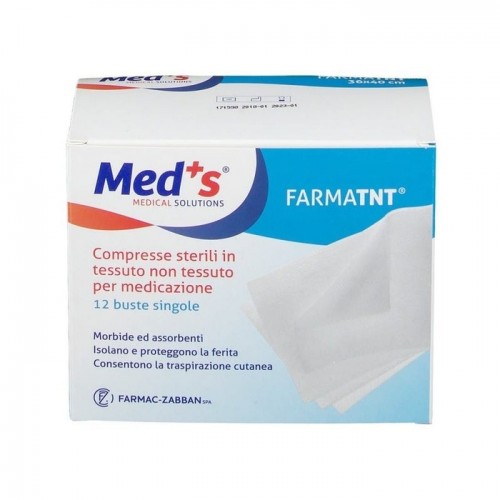 GARZA MEDS TNT 5X5CM 12PZ