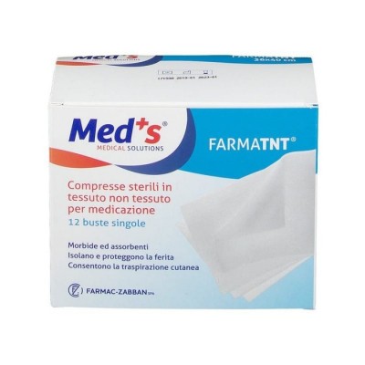 GARZA MEDS TNT 5X5CM 12PZ