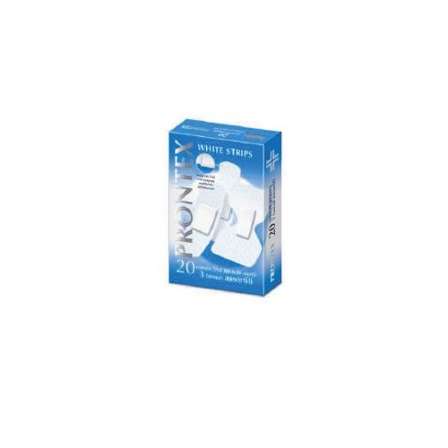 CER PRONTEX WHITE STRIPS 20PZ